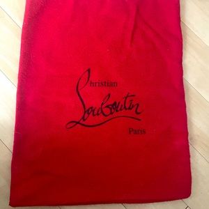 Christian Louboutin Red Dust Bag